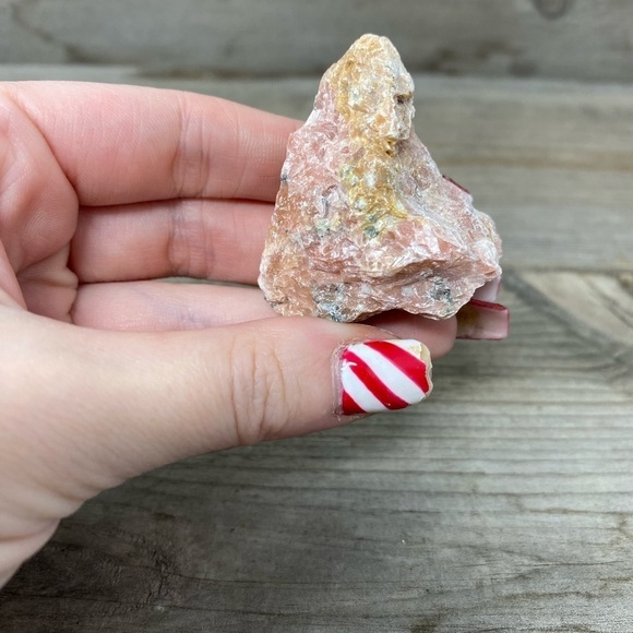 RAW Red Calcite Pieces - Small x3 - Picture 3 of 6